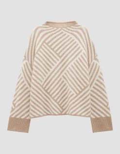 Gebreide Trui Tonica Beige Online Bestellen*OPUS Cheap