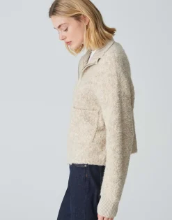Gebreid Vest Darila Beige Online Bestellen*OPUS Hot