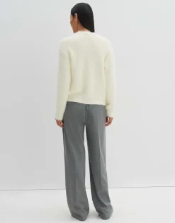 Gebreid Vest Tannah Wit Online Bestellen*OPUS Store