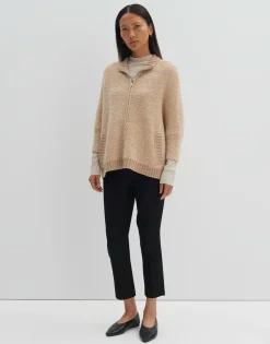 Gebreid Vest Touclee Detail Beige Online Bestellen*OPUS Online