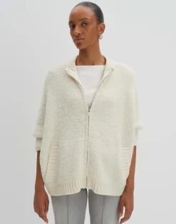 Gebreid Vest Touclee Detail Wit Online Bestellen*OPUS Online
