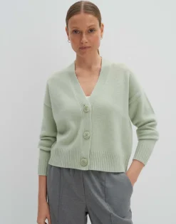 Gebreid Vest Tunja Groen Online Bestellen*OPUS Store
