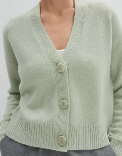 Gebreid Vest Tunja Groen Online Bestellen*OPUS Store