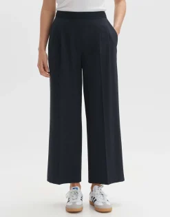 Geplooide Broek Malma Blauw Online Bestellen*OPUS Cheap