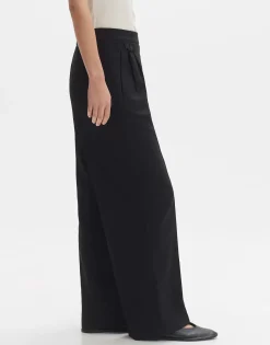 Geplooide Broek Marzena Asymmetric Zwart Online Bestellen*OPUS Online