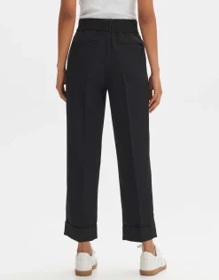 Geplooide Broek Meeri Zwart Online Bestellen*OPUS Clearance