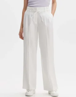 Geplooide Broek Milis Breeze Wit Online Bestellen*OPUS Fashion