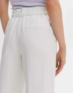 Geplooide Broek Milis Breeze Wit Online Bestellen*OPUS Fashion