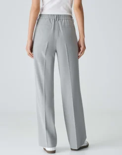 Geplooide Broek Morina Grijs Online Bestellen*OPUS Discount