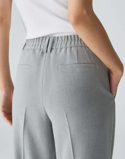 Geplooide Broek Morina Grijs Online Bestellen*OPUS Discount