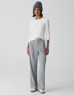 Geplooide Broek Morina Grijs Online Bestellen*OPUS Discount