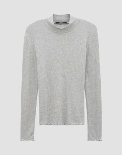 Geribd Shirt Kinara Grijs Online Bestellen*OPUS Clearance