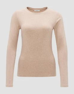 Geribd Shirt Sulikko Soft Beige Online Bestellen*OPUS Shop