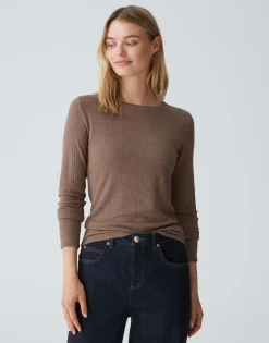 Geribd Shirt Sulikko Soft Bruin Online Bestellen*OPUS Sale