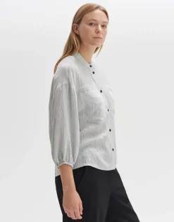 Gestreepte Blouse Fintra Wit Online Bestellen*OPUS Fashion