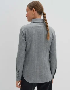 Gestreepte Blouse Zmarta Grijs Online Bestellen*OPUS Sale