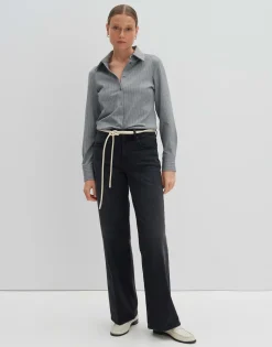 Gestreepte Blouse Zmarta Grijs Online Bestellen*OPUS Sale