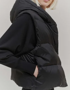 Gewatteerde Bodywarmer Vausti Zwart Online Bestellen*OPUS Sale