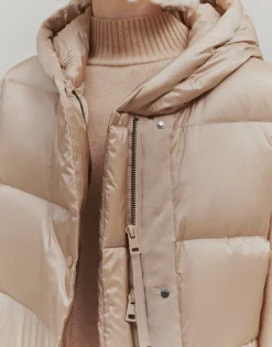 Gewatteerde Bodywarmer Vausti Beige Online Bestellen*OPUS New