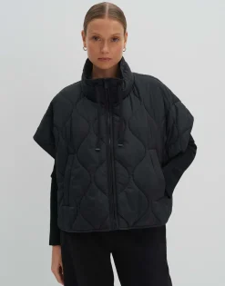 Gewatteerde Bodywarmer Venke Zwart Online Bestellen*OPUS Flash Sale