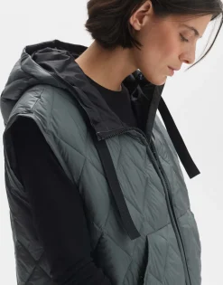 Gewatteerde Bodywarmer Worlanda Groen Online Bestellen*OPUS New