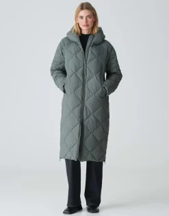 Gewatteerde Mantel Hubine Fresh Groen Online Bestellen*OPUS New