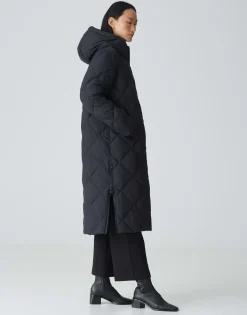 Gewatteerde Mantel Hubine Fresh Zwart Online Bestellen*OPUS Fashion