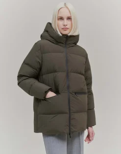 Gewatteerde Mantel Vanouk Groen Online Bestellen*OPUS Clearance