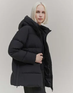 Gewatteerde Mantel Vanouk Zwart Online Bestellen*OPUS Clearance