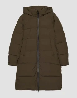 Gewatteerde Mantel Vatina Groen Online Bestellen*OPUS Fashion