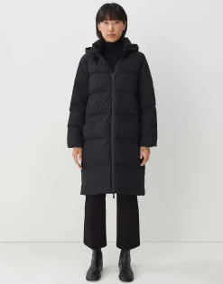 Gewatteerde Mantel Vatina Zwart Online Bestellen*OPUS Fashion