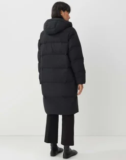 Gewatteerde Mantel Vatina Zwart Online Bestellen*OPUS Fashion