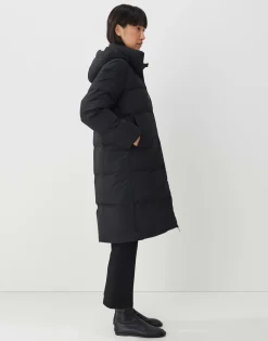Gewatteerde Mantel Vatina Zwart Online Bestellen*OPUS Fashion