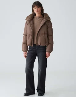 Gewatteerd Jas Haide Bruin Online Bestellen*OPUS New