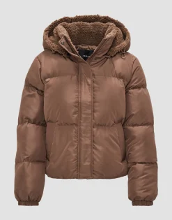 Gewatteerd Jas Haide Bruin Online Bestellen*OPUS New