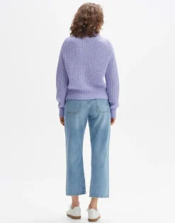 Grofgebreid Vest Dokuli Paars Online Bestellen*OPUS Cheap