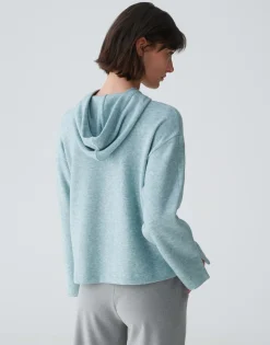 Hoodie Genulo Blauw Online Bestellen*OPUS Cheap