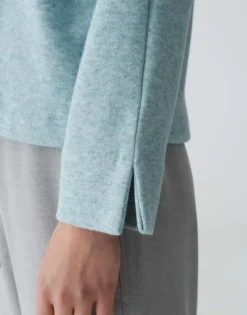 Hoodie Genulo Blauw Online Bestellen*OPUS Cheap