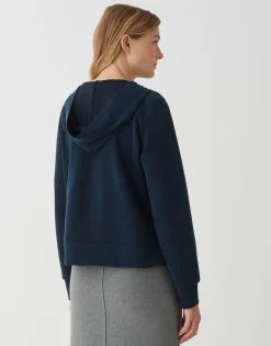 Hoodie Gerwa Blauw Online Bestellen*OPUS Fashion
