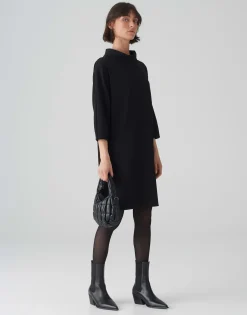 Jersey Jurk Wabyna Zwart Online Bestellen*OPUS Sale