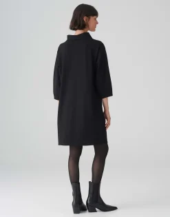 Jersey Jurk Wabyna Zwart Online Bestellen*OPUS Sale