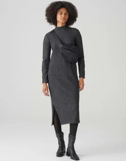 Jersey Jurk Wandra Zwart Online Bestellen*OPUS Clearance