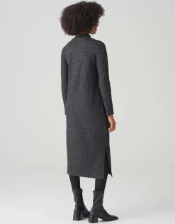 Jersey Jurk Wandra Zwart Online Bestellen*OPUS Clearance
