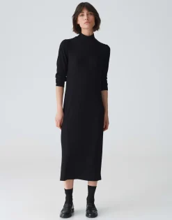 Jersey Jurk Wipona Zwart Online Bestellen*OPUS Cheap