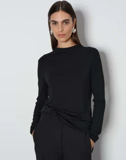 Jerseyshirt Karinn Zwart Online Bestellen*OPUS Best Sale