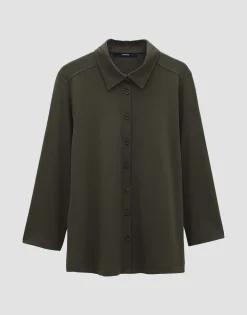 Jerseyshirt Kelly Solid Groen Online Bestellen*OPUS Flash Sale