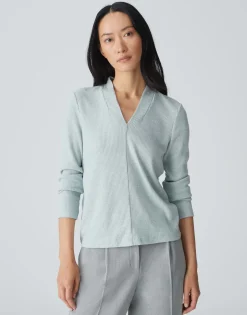 Jerseyshirt Somoko Blauw Online Bestellen*OPUS Best