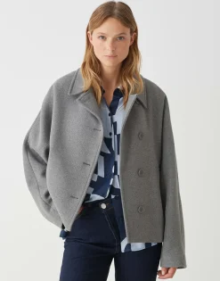 Korte Jas Hajona Grijs Online Bestellen*OPUS Shop