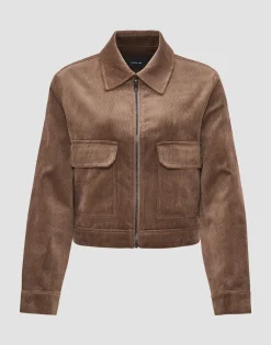 Korte Jas Hanju Bruin Online Bestellen*OPUS Cheap