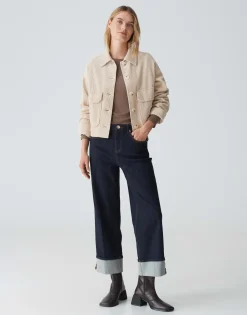 Korte Jas Hennja Beige Online Bestellen*OPUS Hot